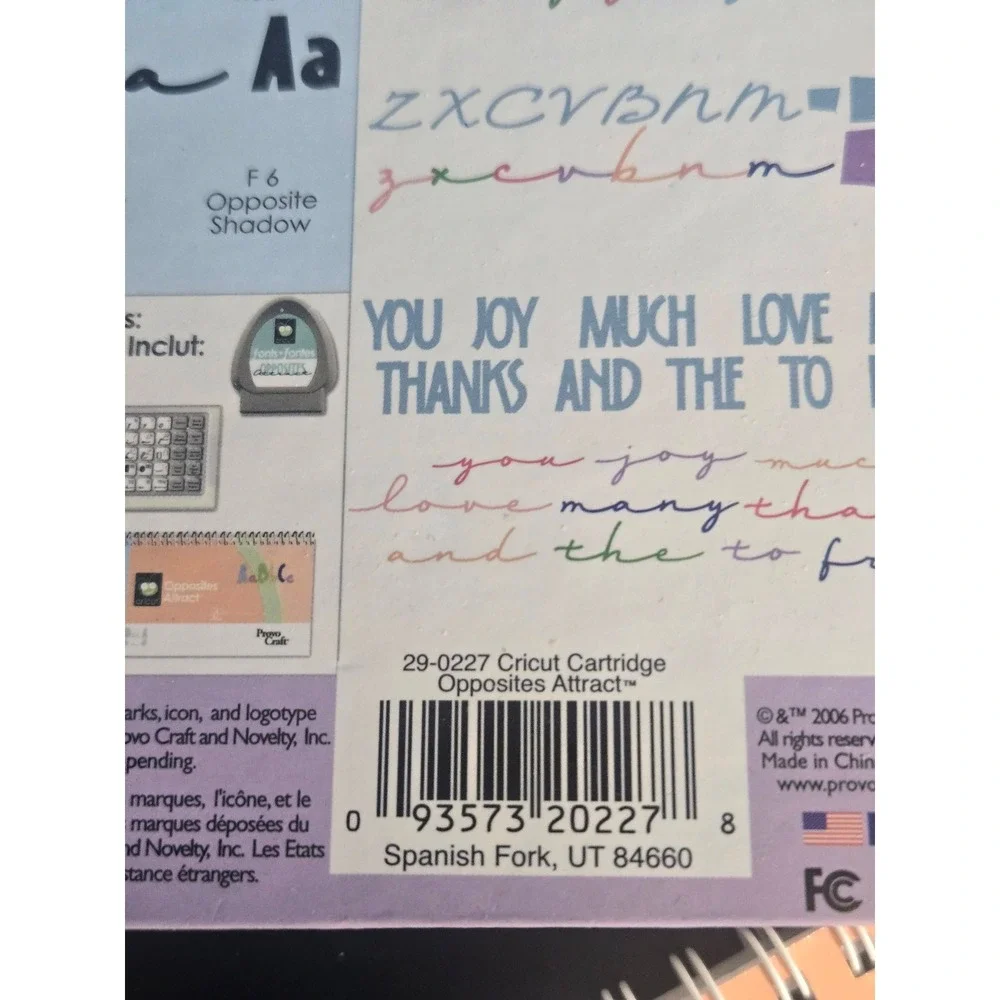 Cricut opposites attract